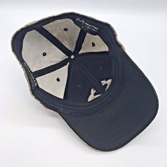 Realtree Camo Baseball Hat Stretch L/XL Trucker Hunting Fishing Dad Outdoor Cap - Picture 7 of 9